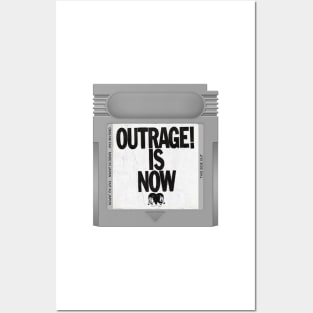 Outrage! Is Now Game Cartridge Posters and Art